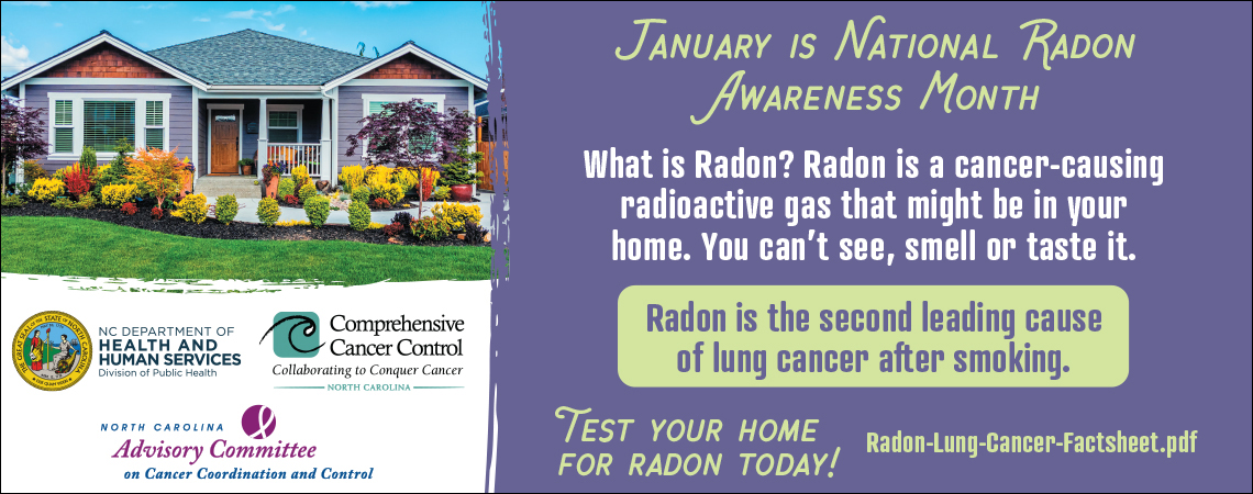 Radon Awareness Banner