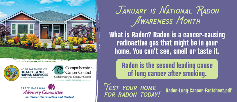 Radon Awareness Banner