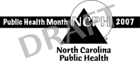 Draft of Black and White "Bar" PHM Logo