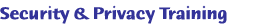 Security & Privacy Training