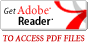 Get Adobe Reader to access PDF Files - It's Free!